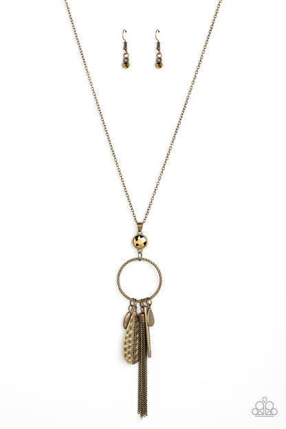 Tastefully Tasseled - Brass