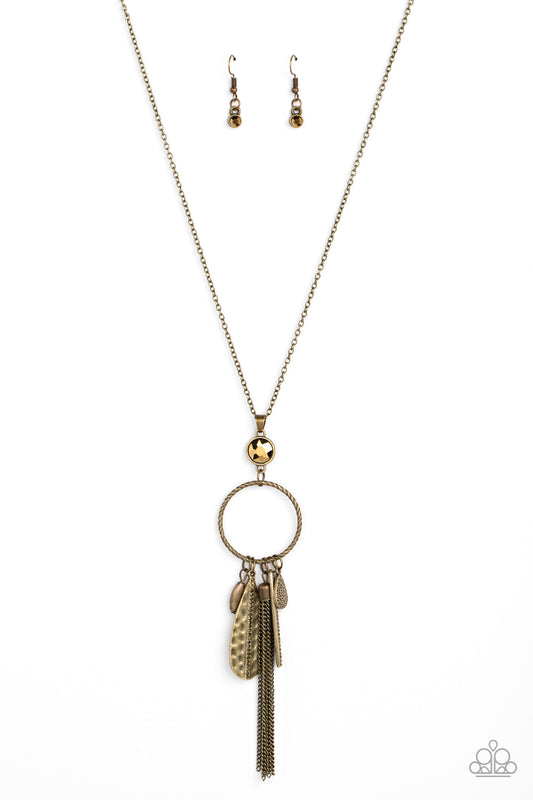 Tastefully Tasseled - Brass
